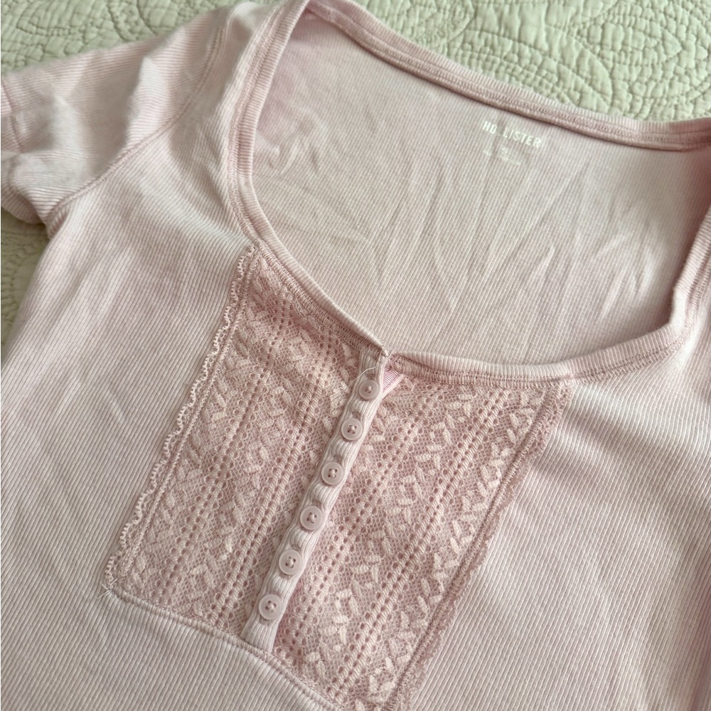 Hollister Pink Top